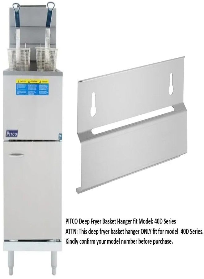iPro Kitchenware Pitco Deep Fryer Basket Hanger For Model: 40D *15"L x 7-3/8"W x 1-1/8"H *(Center On Key Hole. : 11") - Image 3